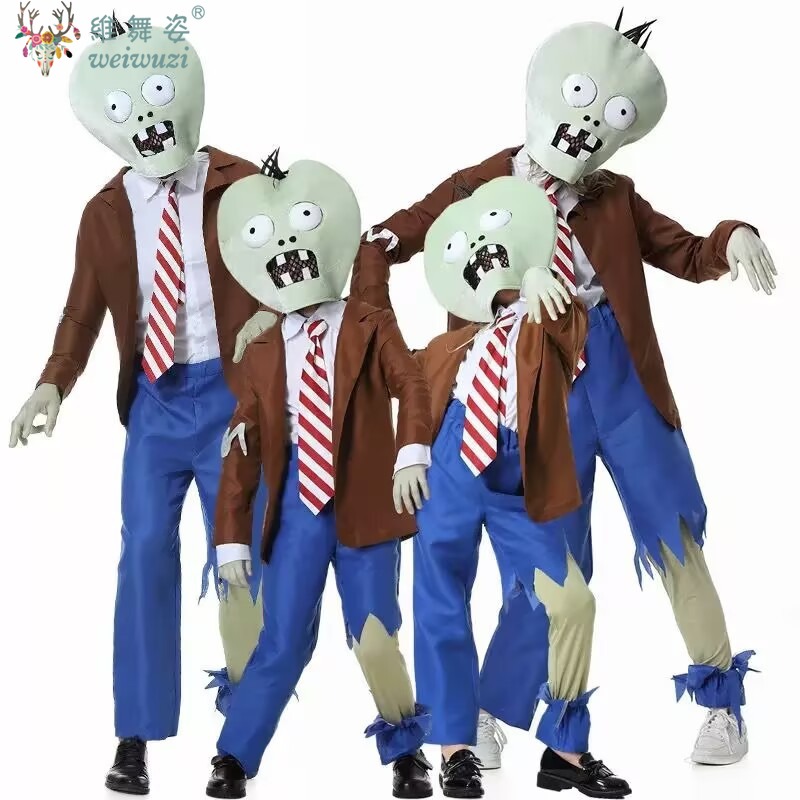 Plant Parent Halloween Costume - Halloween Costume Family Cosplay Costume Zombie