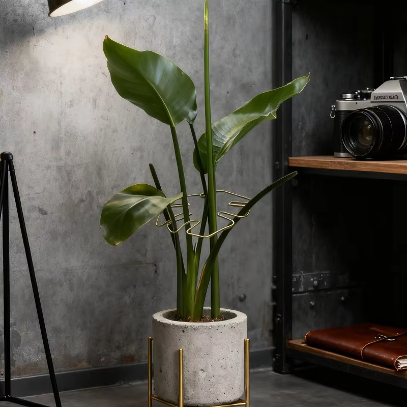 10/1pc Adjustable Metal Plant  - Variegated Monstera Node recension och pris