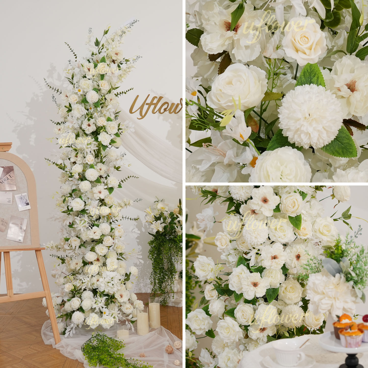 Lawn Wedding Arch Flowers Luxu - Orchid Phalaenopsis recension och pris