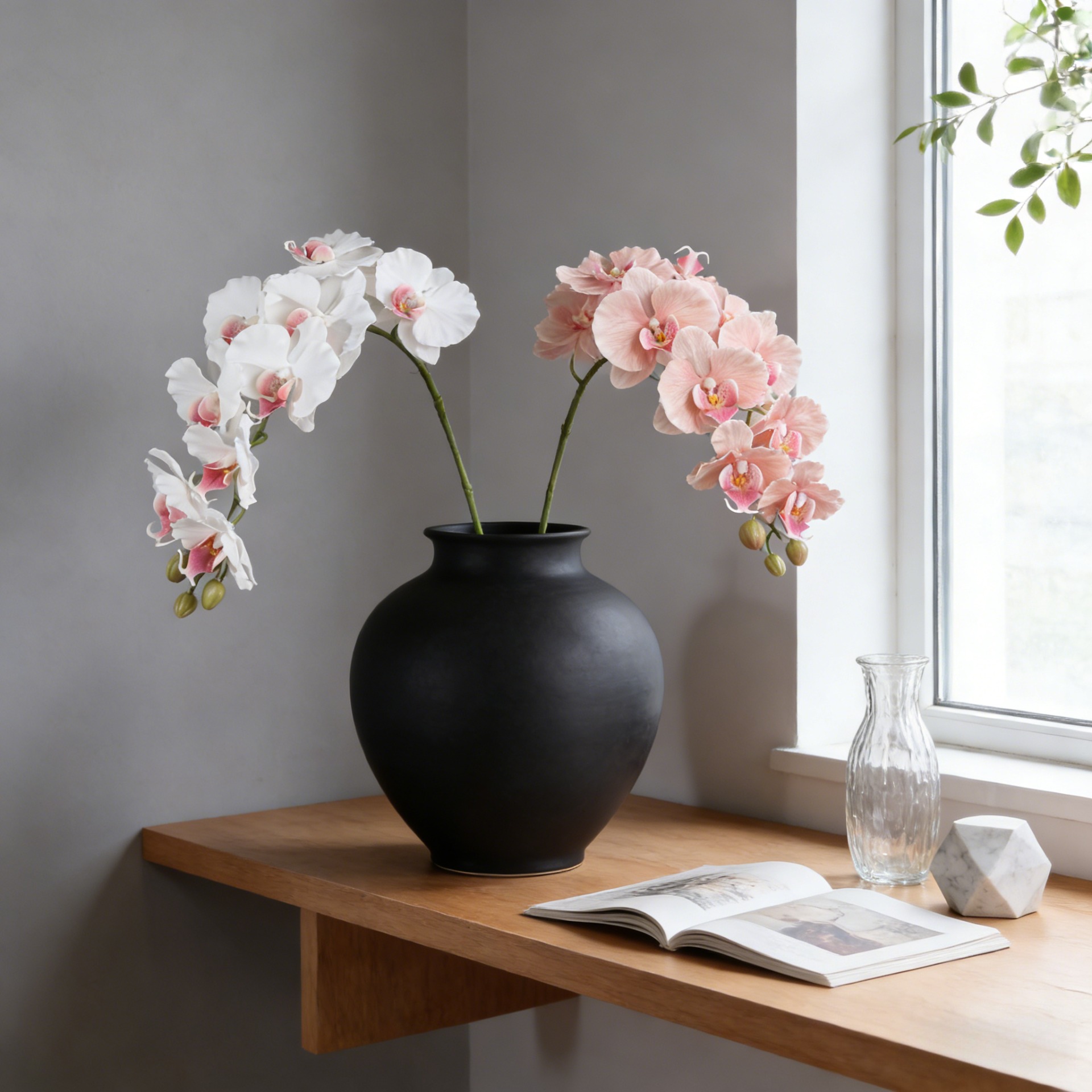 38.6 Inch 9 Heads Korean Style - Orchid Phalaenopsis recension och pris